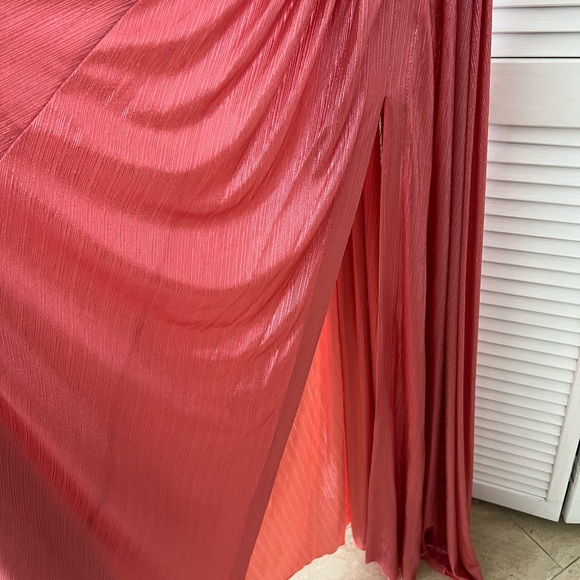 Retrofete Aglaia Dress in Calypso Coral - Picture 9 of 10